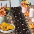 thumbnail image 4 of Pumpkin Gnome Table Runner, Autumn Thanksgiving Kitchen Dining Table Decoration for Home Party Decor 13x90 Inches, 4 of 9