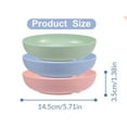 thumbnail image 2 of 12 Pcs Whisker Friendly Cat Bowl Set, 5.5 Inch Shallow Pet Feeding Dish, 2 of 9