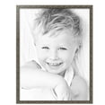 thumbnail image 2 of ArtToFrames 26" x 34" Silver Picture Frame, 26x34 inch Silver Wood Poster Frame (WOM-4993),  Pack, 2 of 7