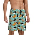 thumbnail image 2 of Sikiie Cute French Bulldog Mens Pajama Shorts, Lightweight Lounge Pant with Pockets Soft Sleep Pj Shorts for MenSmall, 2 of 6