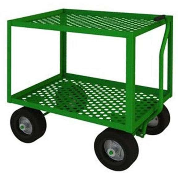 Durham GT5WT-2448-2-10PN-83T 38 in. 5th Wheel Garden Truck, Gray - 1000 lbs