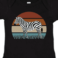 thumbnail image 4 of Inktastic Zebra Safari Animal Sunset Boys or Girls Baby Bodysuit, 4 of 5