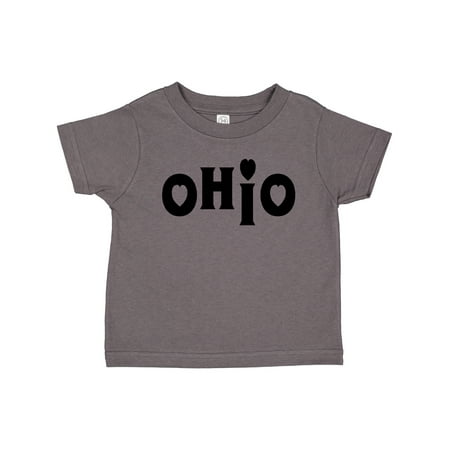 

Inktastic Ohio Hearts Gift Toddler Boy or Toddler Girl T-Shirt