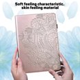 thumbnail image 2 of Tablet Case For Samsung Galaxy Tab S10+ S9 FE+ S9+ S8+ S7+ S7 FE Peacock Flower Pattern Card Holder, 2 of 5