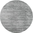 thumbnail image 1 of Ahgly Company Indoor Round Contemporary Gray Abstract Area Rugs, 5' Round, 1 of 6