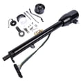 thumbnail image 4 of GELUOXI 30" Black Stainless GM Auto Tilt Steering Column Floor Shift with Key & Adapter R91004BK-30", 4 of 14