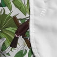 thumbnail image 4 of Botanical Microwave Oven Cover, Colorful Illustrations of Toucans Tropical Leaves Orchids Jungle, Water Resistant Organizer with Pockets for Kitchen, 36" x 12", Olive Green Brown Yellow, by Ambesonne, 4 of 4