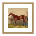 thumbnail image 1 of Edward Gilbert Hester Hannah C1871 8X8 Inch Square Wooden Framed Wall Art Print Picture with Mount, 1 of 4