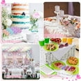 thumbnail image 3 of AMERTEER Cake Pop Holder Stand Set of 2 Clear Acrylic Dessert Rack Serving 12 Candy Pops Candy Displaying Tools, 3 of 7