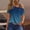 Blue, variant on Work Tops for Women 2025 Workout Shirts Women Cropped Lightweight Tops & Blouses Cotton Short Sleeve Tops for Women Plus my recent orders