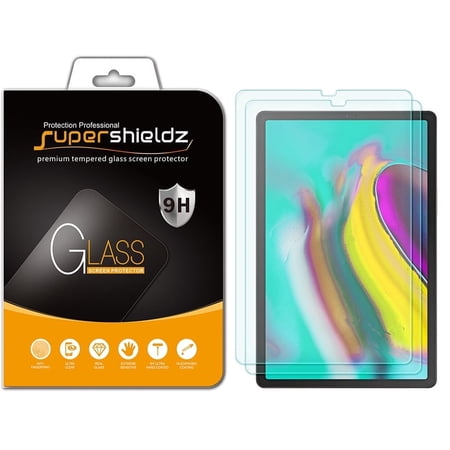 [2-Pack] Supershieldz for Samsung Galaxy Tab S5e (10.5 Inch) Tempered Glass Screen Protector, Anti-Scratch, Anti-Fingerprint, Bubble Free