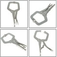 thumbnail image 2 of waltyotur Locking Clamps 11 Inch C-Clamps for Craftsman Home Workshop Welding Vise Tools 6 Pieces, 2 of 5