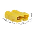 thumbnail image 3 of Unique Bargains 6 Gauge Battery Quick Connect Disconnect Kit 50A Wire Harness Connector for Winch Auto Car Trailer Driver Yellow 2pcs, 3 of 5