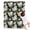 Pioneer Flower Floral, variant on Pioneer Flower Floral Print Pattern Blanket,Comfortable Soft Lamb Wool Throw Blanket,All Season,Warm Lightweight Blankets for Sofa Bed Couch Living Room Chair,30"x40"