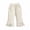 61White163, variant on Children Girls Flared Pants Stretch Comfortable Casual Solid Color Trousers For Everyday Wear Soft Elastic Waistband Durable Classic Denim Bottoms Adorable Slacks