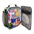 thumbnail image 4 of Square Lunch Bag 10.5*3.5*9.5 Inches Cooler Bag Lunch Bag Insulation Portable Durable Fashion Orange Juice Cartoon, 4 of 6