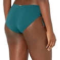 thumbnail image 4 of Anne Cole Women's Alex Ruched-Side Hipster Bikini Bottoms, Green, L, 4 of 4