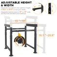 thumbnail image 4 of Soporte ajustable para colmena MayBee de metal, 41-53 cm de altura, 4 of 8