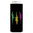 thumbnail image 4 of Mardi Gras Accessories Mardi Gras Gold Purple Alligators 2-Pack Ultra Slim Can Thermocoolers, 4 of 8
