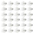 thumbnail image 1 of 100 Pcs Metal Holder Repair Mending Wedges Invisible Shelf Bracket Furniture Shelf Pins Support Dresser Drawer Repair Kit, 1 of 3