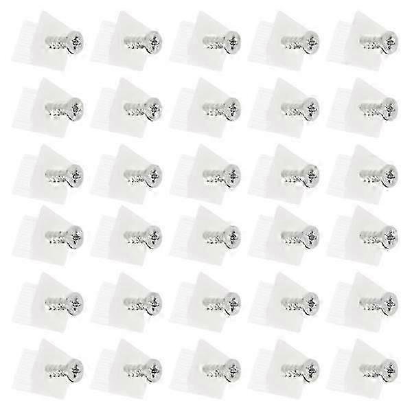 100 Pcs Metal Holder Repair Mending Wedges Invisible Shelf Bracket Furniture Shelf Pins Support Dresser Drawer Repair Kit