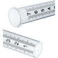 thumbnail image 4 of 2 Pack Plastic Rain Gauge Replacement Tubes,Happon 7" Capacity Outdoor Rain Gauges Freeze Proof Rain Gauges for Garden Yard Outdoor Home Rain Gage, 4 of 5