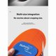 thumbnail image 3 of Sport Insoles, Plantar Fasciitis Pain Relief, Soft Sole Shock Absorption, Moisture Wicking Insole Flat Arch Full Cushion Heel Insoles 1 Pair (Yellow, Men 4-4 1/2 | Women 6-6 1/2-(230mm)), 3 of 5
