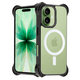 thumbnail image 3 of Mr. Gadgets Funda De Uso Rudo Para iPhone, Diseño Magnetico, Case Transparente De Acrilico Epoxi, Tecnología Ultra Bounce, Anti-caídas Compatible Con iPhone 17 Color Negro Transparente, 3 of 6