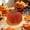 Orange, variant on Flocked Fabric Artificial Pumpkins Faux Mini Pumpkin Decor Fall Halloween Thanksgiving Table Shelf Ornament,Gray