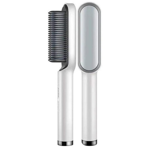 Plancha Y Rizador De Cabello Eléctrico Profesional Cepillo Alisador De Cabello 2 En 1 Y Rizador Con 5 Configuraciones De Temperatura Ajustables Yuarrent CE008378-03