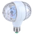 thumbnail image 1 of Peahefy Pub Disco Stage Light,E27 RGB LED Disco Stage Lights Ball Bulb 2-Head Rotating Party Effect Lamp , RGB LED Stage Light, 1 of 8