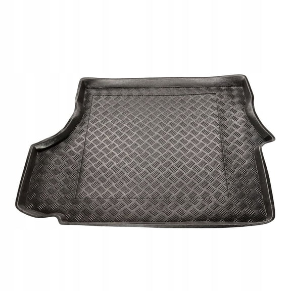 Rezaw-Plast Cargo mat for Saab 9-5 Sedan 1997 1998 1999 2000 2001 2002 2003 2004 2005 2006 2007 2008 2009 – Custom Fit PE Cargo Liner Raised Edges Odorless Black