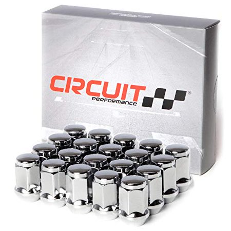 Black 12x15 Lug Nuts 20pcs, M12x15 Closed End Bulge Acorn Lug Nut 1 38 35mm Tall 3 4 19mm Hex Conical Cone Seat For Aftermarket Wheels