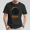 thumbnail image 2 of Erie PA Total Solar Eclipse 2024 T-Shirt, 04.08.24 Path of Totality Celestial Event Graphic Tee, Astronomy Enthusiast Space Watch Party Shirt, April Eclipse Souvenir Gift Top For Men Women, 2 of 3