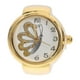 thumbnail image 1 of 1 reloj de dedo con mariposas, anillo de dedo, diseño de anillo, joyería para el dedo., 1 of 6