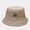 Khaki, variant on Helii Cotton Blend Bucket Hat for Women Men Wide Brim Sun Hat, Vintage Solid Color Fisherman Hat Foldable Summer Outdoor UV Protection Beach Hiking Cap Black,One Size