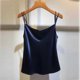 thumbnail image 4 of Xuyuer Women's Solid Color V-Neck Sleeveless Camisoles Pullover Casual Fashionable Tank Top, 4 of 5