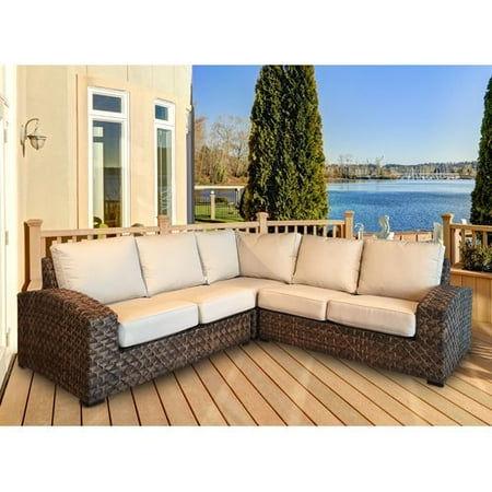 Bayou Breeze Lankford Patio Sectional with Cushions
