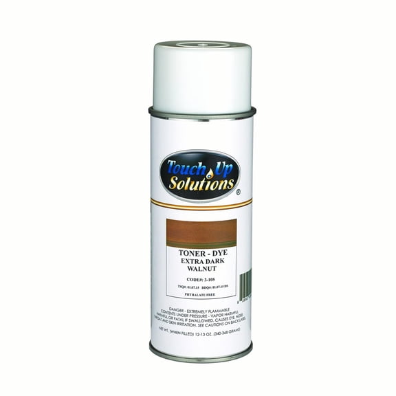 Touchup Aerosol Toner Extra Dark Walnut, 12Oz.