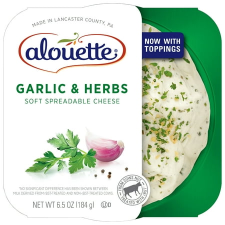 Alouette® Garlic & Herbs Soft Spreadable Cheese 6.5 oz.