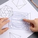thumbnail image 4 of Regla Multifuncional Herramienta de medición de regla de dibujo giratoria multifuncional para estudiantes profesores Sywqhk Para estrenar, 4 of 8