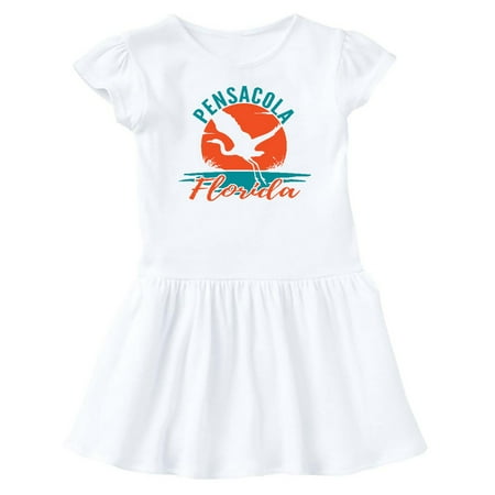 

Inktastic Pensacola Florida Vacation Trip Gift Baby Girl Dress