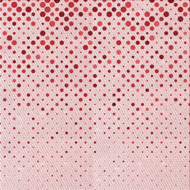 Ahgly Company Machine Washable Indoor Square Transitional Pink Bubble Gum Pink Area Rugs, 4' Square
