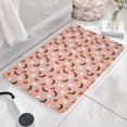 thumbnail image 3 of Pastel Halloween Ghosts Pattern Flannel Non Slip Door Rugs,Washable Door Mats Indoor,Decorative Door Mats,Dirt-Resistant and Absorbent Doormat for Entrance,Bedroom,Kitchen,Bathroom,23.5x16in(60x40cm), 3 of 5