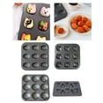 thumbnail image 2 of Kids FriendlyAn1ma1Shape Nonstick Bakeware Heavy Duty Carbon Steel Baking Mold, 2 of 9