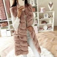 thumbnail image 5 of Women High Quality Vest Coat Fox Warm Coat Vests Winter Faux Furs Women's Coats Jacket Gilet Vest, 5 of 5