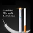 thumbnail image 5 of Electric Lighter Electronic Rechargeable Lighter, Lighter, USB Rechargeable Lighter Outdoor Windproof Cylindrical Fingerprint Sensing Lighter, 5 of 5