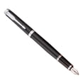 thumbnail image 2 of Pluma estilográfica de punta extrafina de 0,5 mm, escritura suave, tinta pura, color negro esmerilado, bolígrafo de negocios de alta gama., 2 of 12
