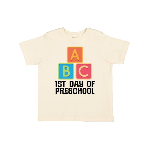 Inktastic 1st Day of Preschool Boys or Girls Toddler T-Shirt
