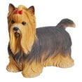 thumbnail image 2 of Hi-Line Gifts Yorkshire Terrier Outdoor Garden Statue - 12", 2 of 5